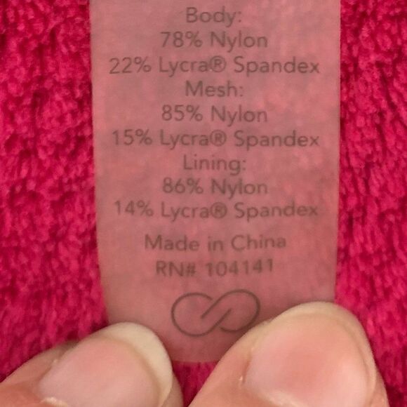 CALIA Black & White Tank with Built in Bra Cinch Waist Size Small - Picture 5 of 5